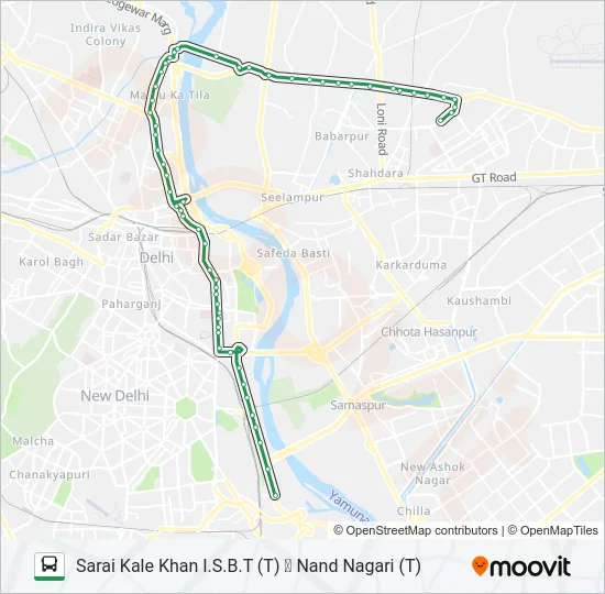 0261 Bus Line Map