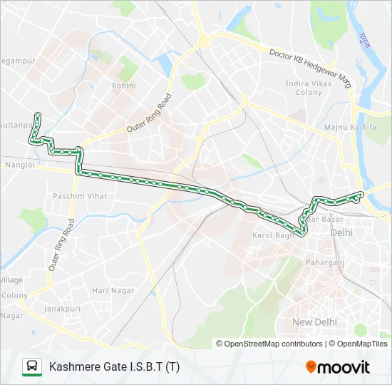 992 Bus Line Map