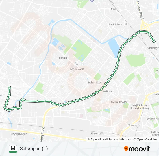 982 Bus Line Map