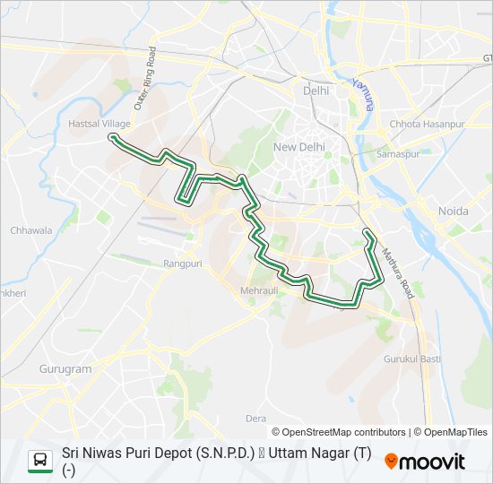 OMS (-) bus Line Map