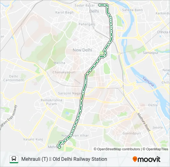 0502 Bus Line Map