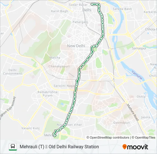 0502 Bus Line Map