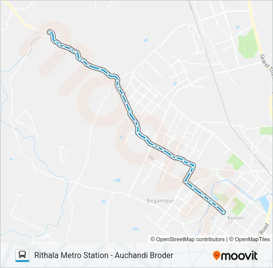 990C Bus Line Map
