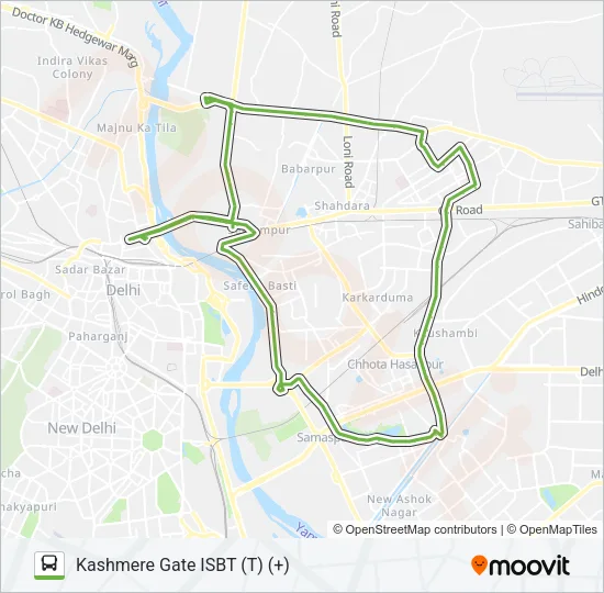 YMS (+) Bus Line Map