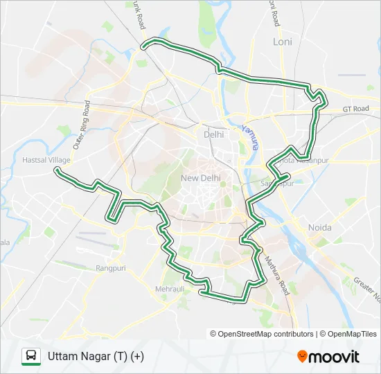 0OMS (+) Bus Line Map