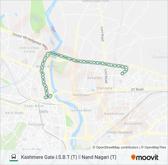 0261 Bus Line Map