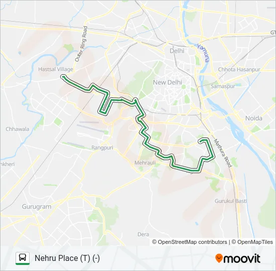OMS (-) Bus Line Map