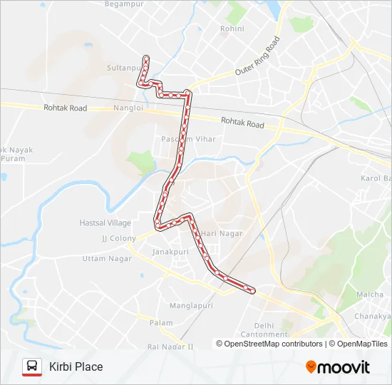 AIR-06 Bus Line Map