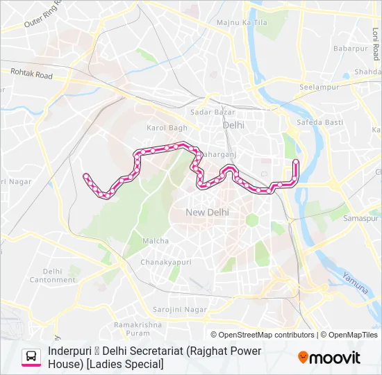 313 (LS) Bus Line Map