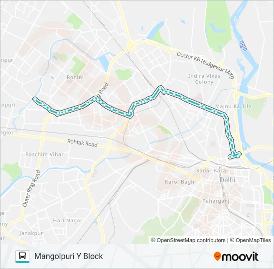 901 Bus Line Map