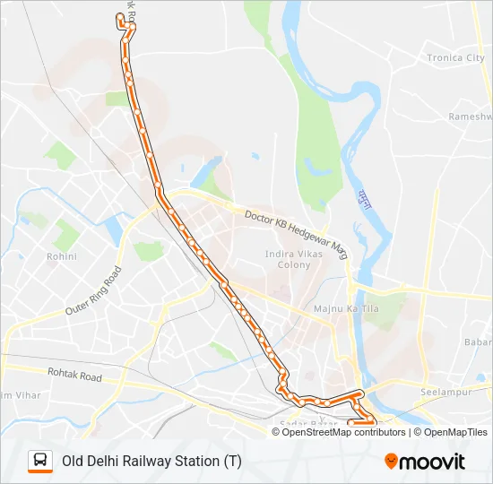 149B Bus Line Map