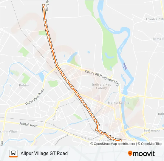 149B Bus Line Map