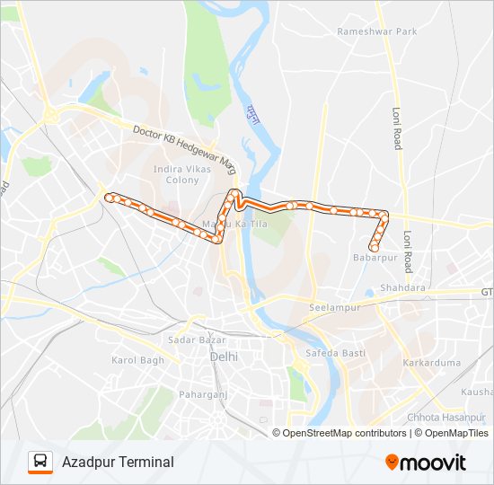 237A bus Line Map