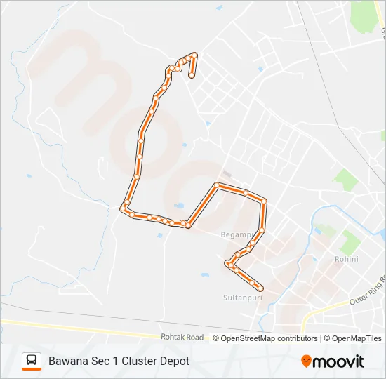 8632 Bus Line Map