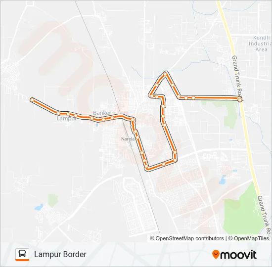 131A2 Bus Line Map