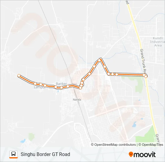 131A2 Bus Line Map