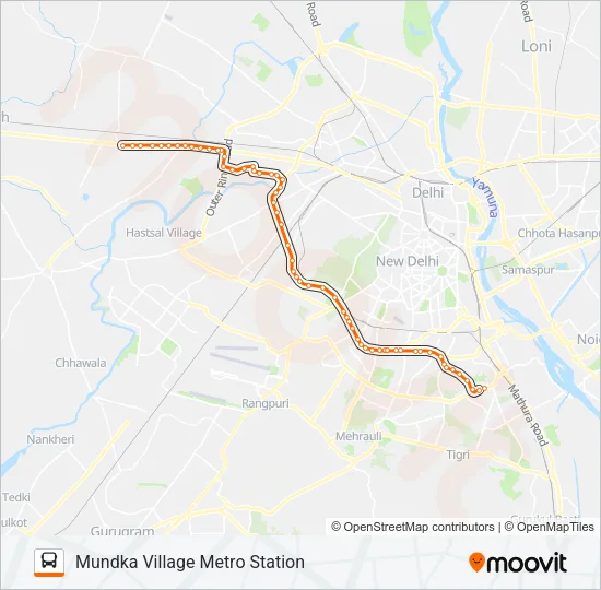 567A2 Bus Line Map