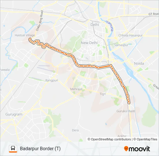 724A2 Bus Line Map