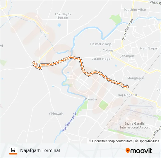 764A2 Bus Line Map
