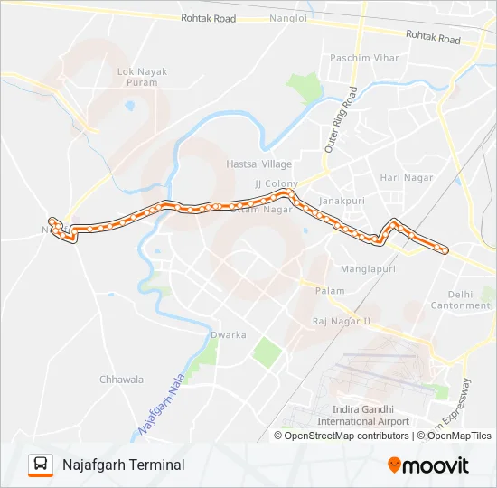 783A2 Bus Line Map