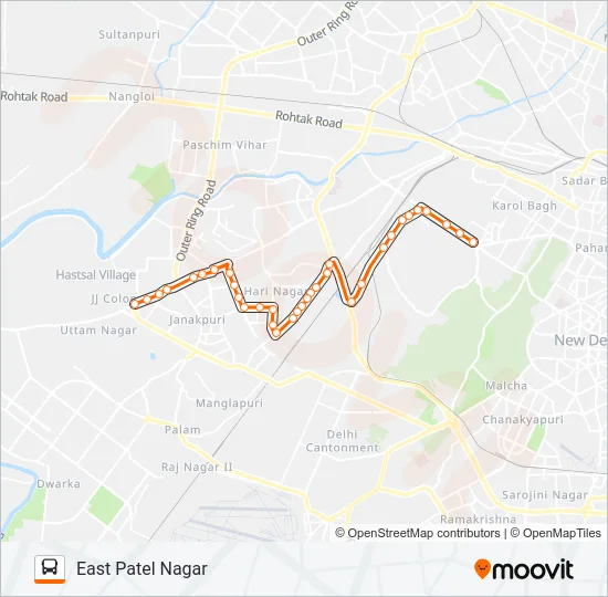 838A2 Bus Line Map