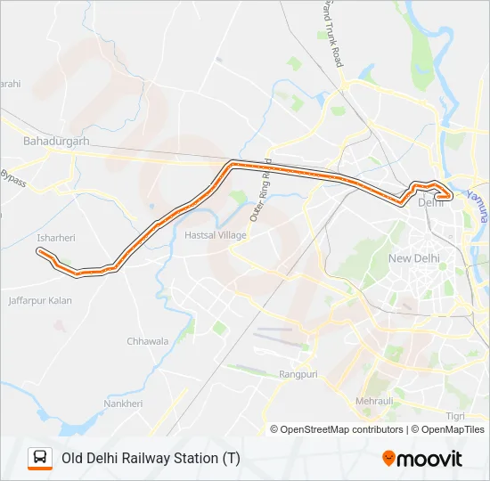 942A2 Bus Line Map