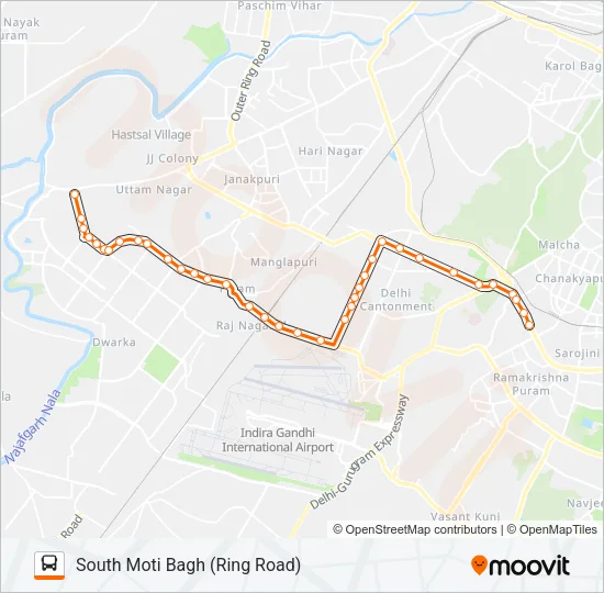 DW-4A Bus Line Map