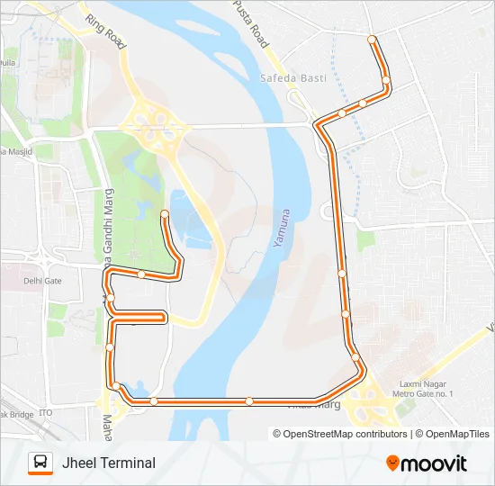 310STL Bus Line Map