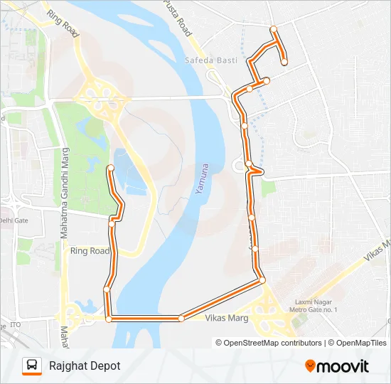 310STL Bus Line Map