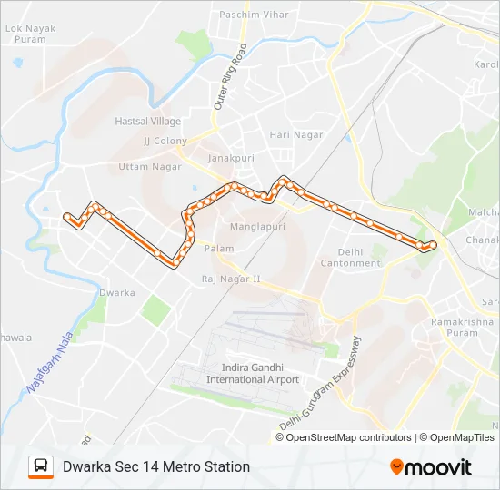 RL-75A Bus Line Map