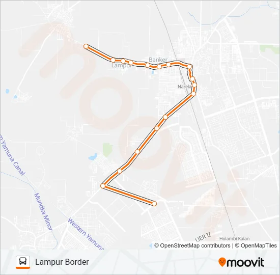 131STL2 Bus Line Map