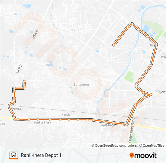 141STL2 Bus Line Map