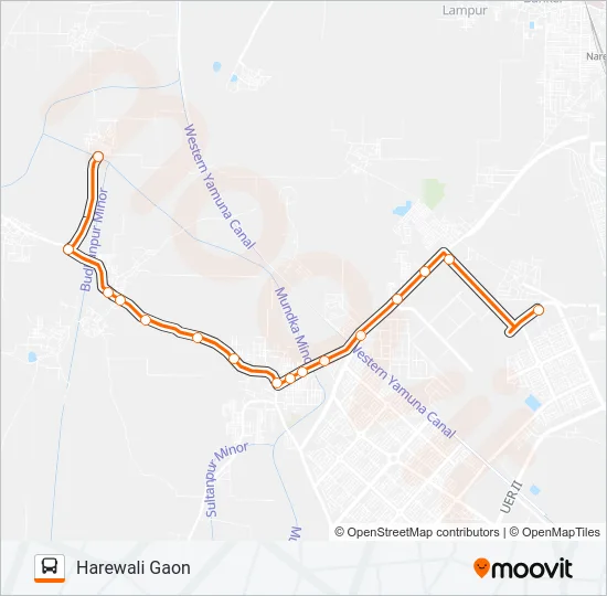 191STL2 Bus Line Map