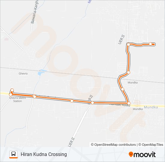 219LSTL bus Line Map