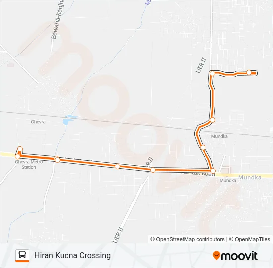 219LSTL Bus Line Map