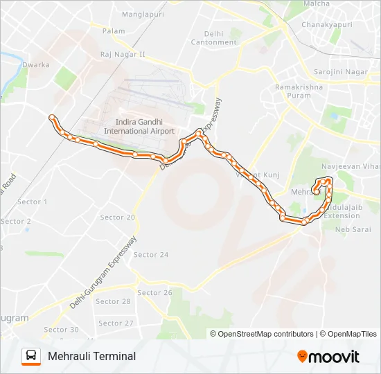 356STL2 Bus Line Map