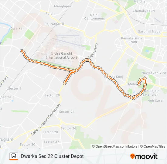 356STL2 Bus Line Map