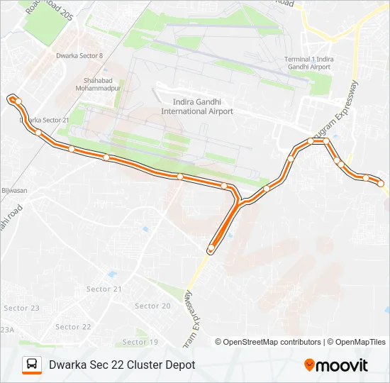 356STL3 Bus Line Map