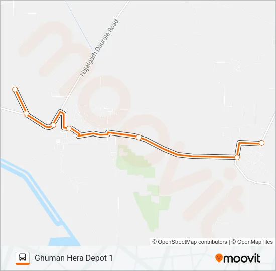 829STL2 Bus Line Map