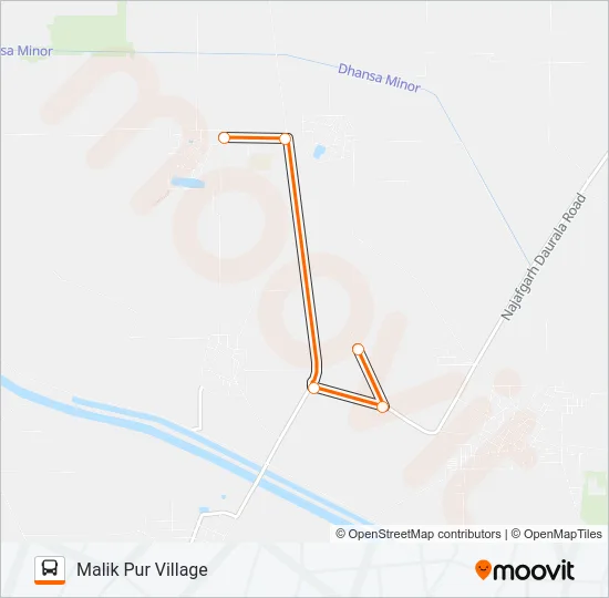 878STL2 Bus Line Map