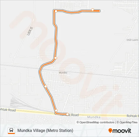 938BSTL Bus Line Map
