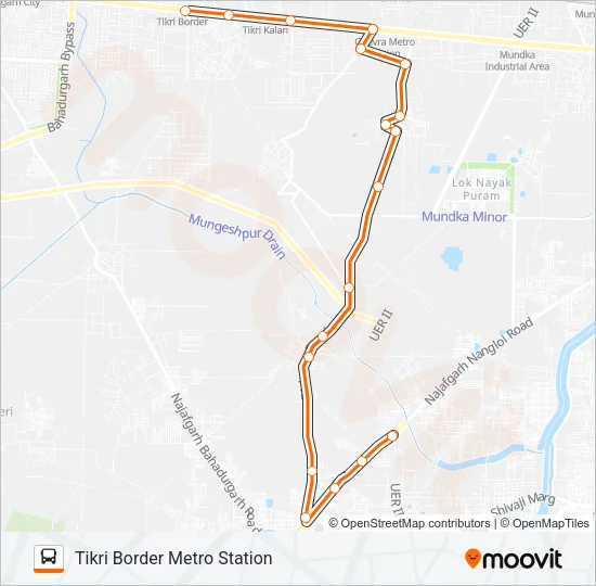 949STL2 Bus Line Map