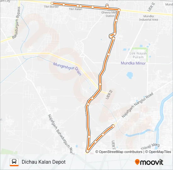 949STL2 Bus Line Map