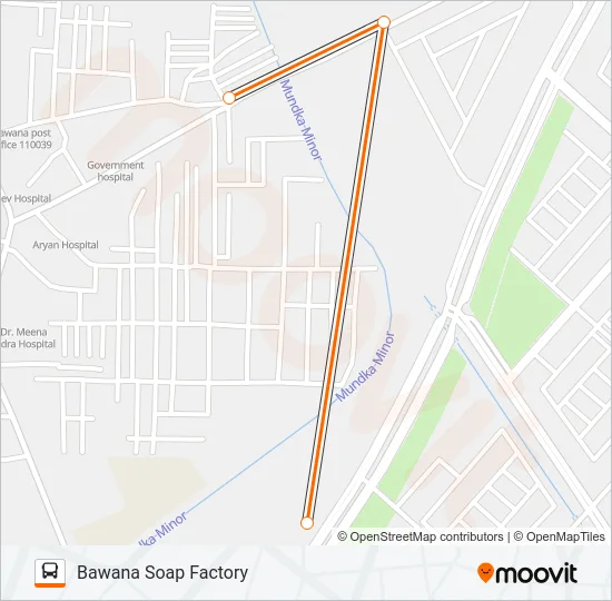 972BSTL Bus Line Map