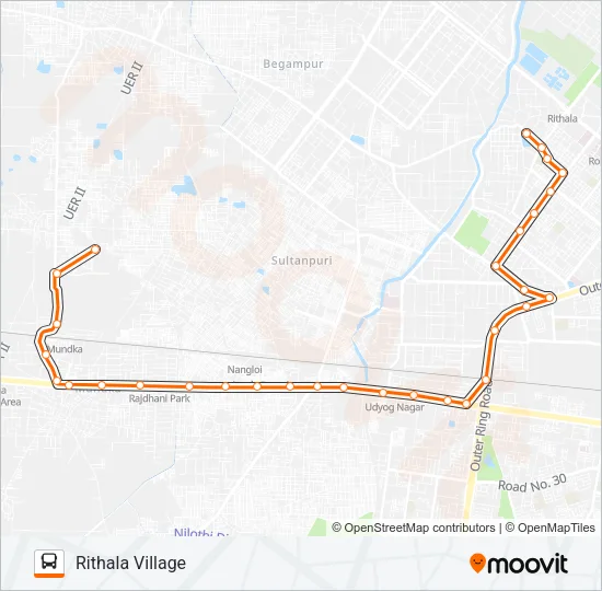990STL2 Bus Line Map