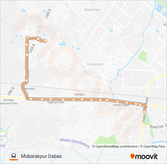 991ASTL Bus Line Map