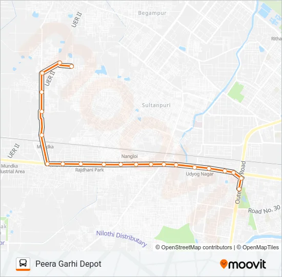 991ASTL Bus Line Map