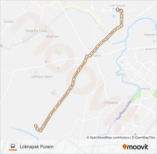 998STL2 Bus Line Map