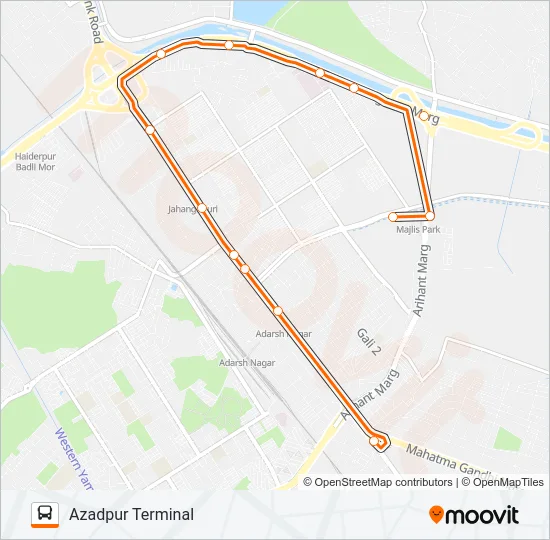ML96STL Bus Line Map