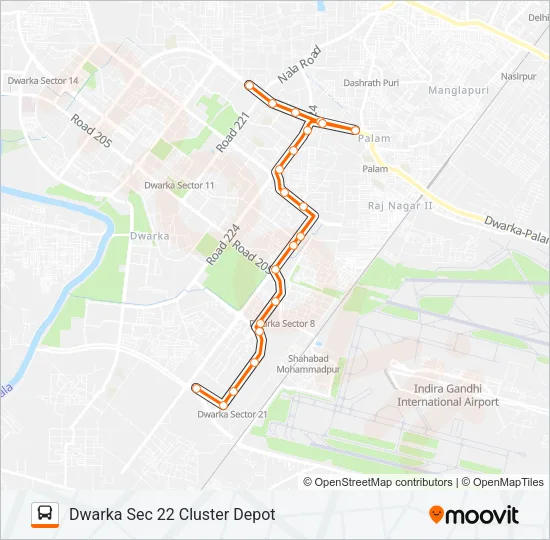 770ASTL2 Bus Line Map